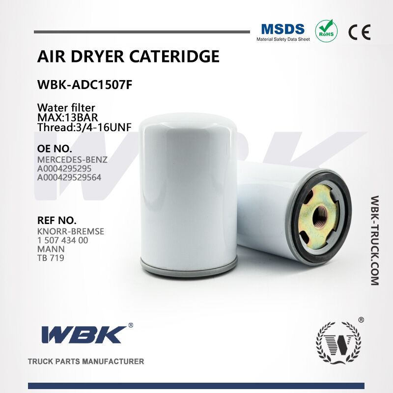 Air Dryer Cartridge Water filter